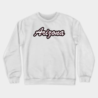 Football Fan of Arizona Crewneck Sweatshirt